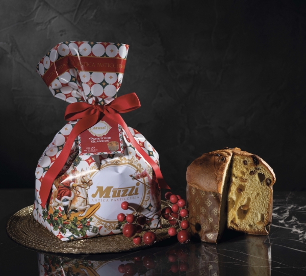 Panettone Classico in candy handwrapping