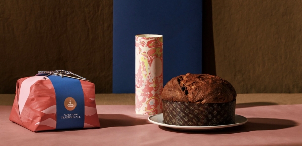 Panettone with fresh candied orange and raisins, flavoured with “vino Marsala PDO” and “Terre Siciliane Zibibbo liquoroso PGI”