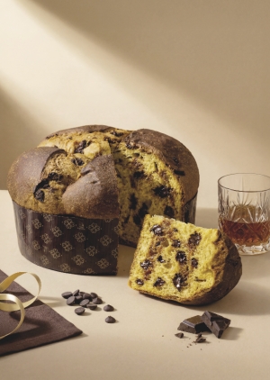 Panettone with Rum and Chocolate