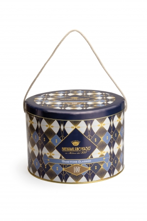 Panettone Classico Art Deco Collection Limited Edition Metal Tin