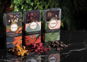 Assorted Dark Chocolate Bars (100g) Includes Display Unit