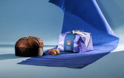 Panettone Saffron of Sicily with candied lemons &amp; oranges