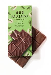 Milk Choc & Pistachio Grains 100g