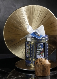 Carillon Music Player - Mini Classico Panettone in Metal Tin