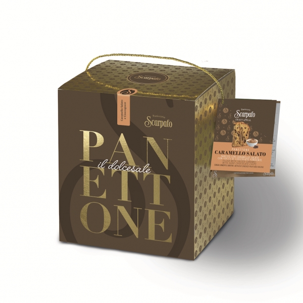 Panettone with Salted Caramel &amp; Chocolate Drops