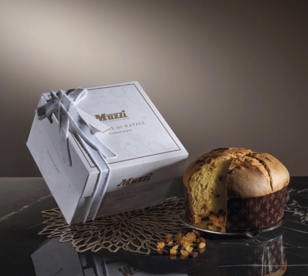 Panettone Classico Elegant White Gift Box
